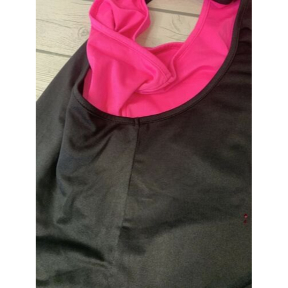 Womens Double Layer Tank Top Size 2 Racerback Yoga Gym Workout You Got This - Picture 9 of 12